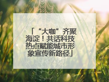 “大咖”齐聚海淀！共话科技热点赋能城市形象宣传新路径