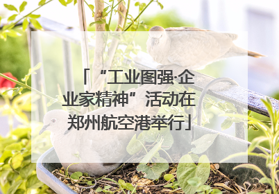 “工业图强·企业家精神”活动在郑州航空港举行
