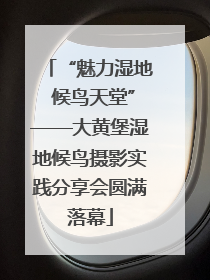“魅力湿地 候鸟天堂”——大黄堡湿地候鸟摄影实践分享会圆满落幕