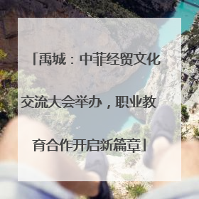 禹城：中菲经贸文化交流大会举办，职业教育合作开启新篇章
