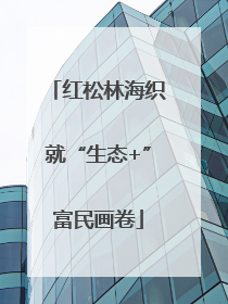 红松林海织就“生态+”富民画卷