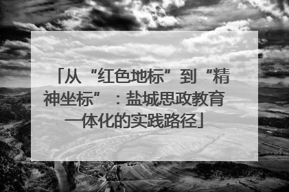 从“红色地标”到“精神坐标”：盐城思政教育一体化的实践路径