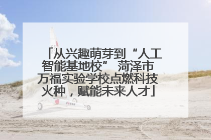 从兴趣萌芽到“人工智能基地校” 菏泽市万福实验学校点燃科技火种，赋能未来人才