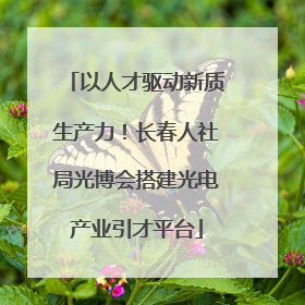 以人才驱动新质生产力！长春人社局光博会搭建光电产业引才平台