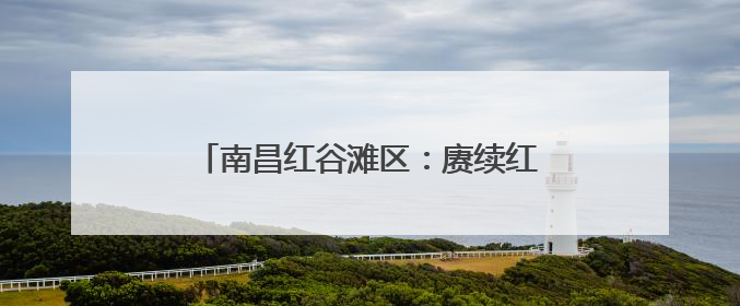南昌红谷滩区：赓续红色血脉 激扬时代力量