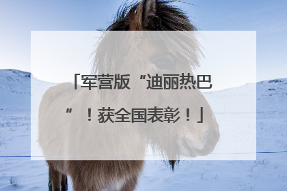 军营版“迪丽热巴”！获全国表彰！