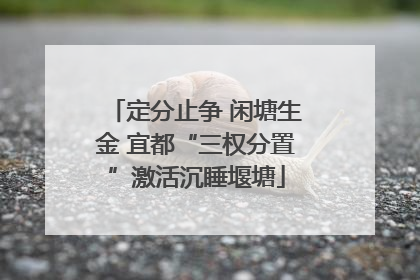 定分止争 闲塘生金 宜都“三权分置”激活沉睡堰塘
