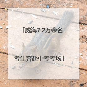 威海7.2万余名考生奔赴中考考场