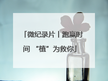 微纪录片丨跑赢时间 “植”为救你