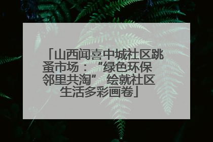 山西闻喜中城社区跳蚤市场：“绿色环保 邻里共淘” 绘就社区生活多彩画卷