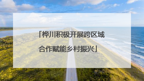 桦川积极开展跨区域合作赋能乡村振兴