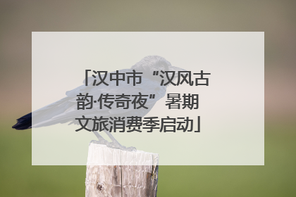 汉中市“汉风古韵·传奇夜”暑期文旅消费季启动