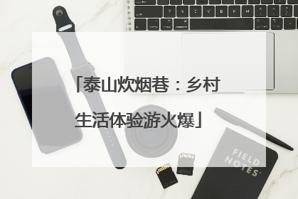 泰山炊烟巷：乡村生活体验游火爆