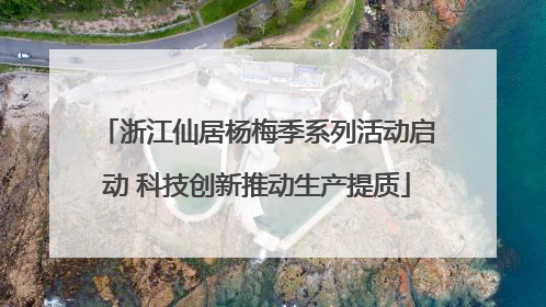 浙江仙居杨梅季系列活动启动 科技创新推动生产提质