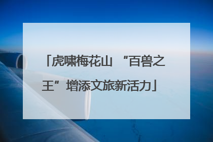 虎啸梅花山 “百兽之王”增添文旅新活力
