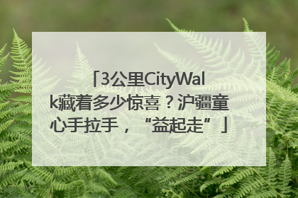 3公里CityWalk藏着多少惊喜？沪疆童心手拉手，“益起走”