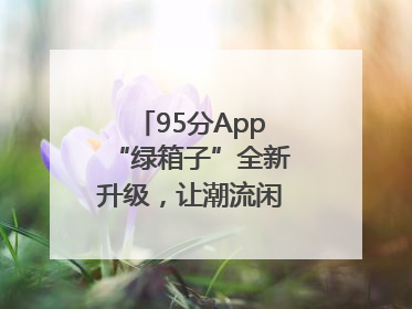 95分App“绿箱子”全新升级，让潮流闲置交易更安心