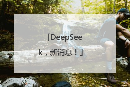 DeepSeek，新消息！