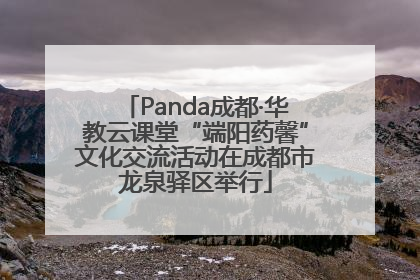 Panda成都·华教云课堂“端阳药馨”文化交流活动在成都市龙泉驿区举行